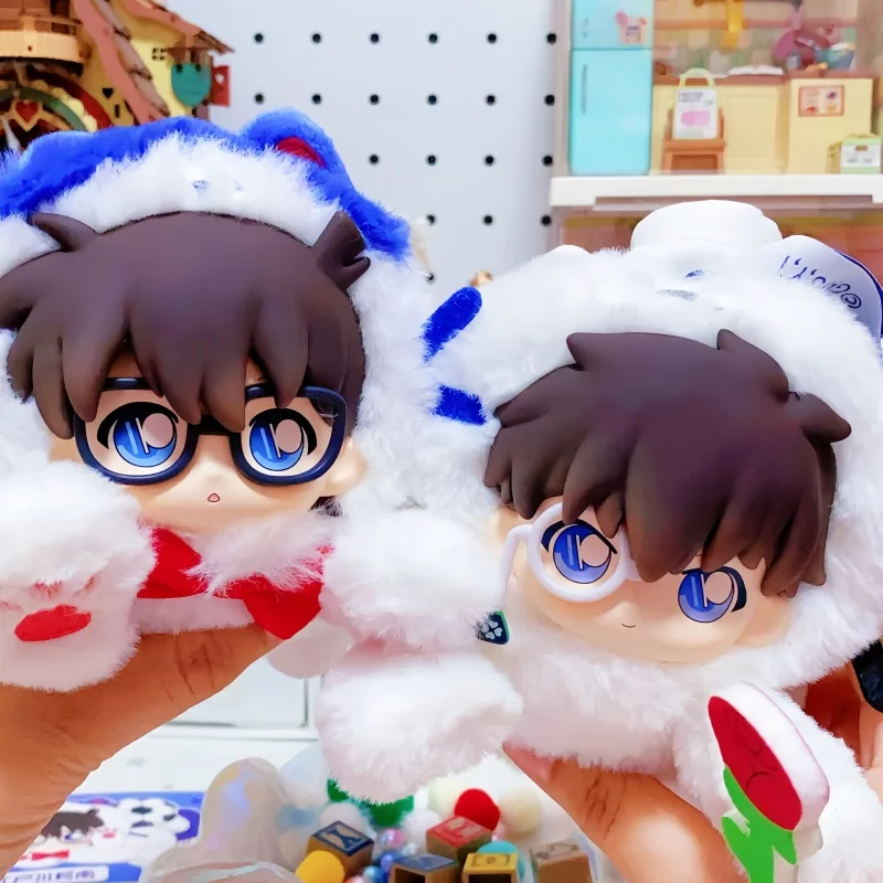 

New Genuine Detective Conan Meow Series Vinyl Blind Box Collectible Kawaii Anime Figures Kids Gift For Anime Fans And Collectors