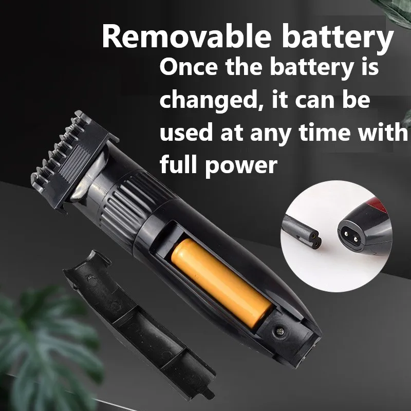 Kemei KM-730ผม Clipper ตัดผมไฟฟ้ากำจัดขนเครื่องโกนหนวด Beard Trimmer มีดโกนผม Trimmer