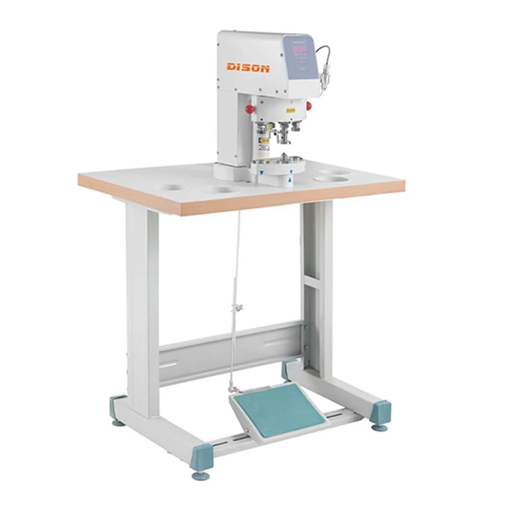 

DS-10-3 Three Head Electric Type Button Attaching Machine With Safety Device To Product Hands