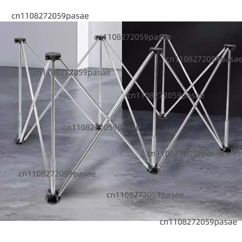 Workbench, Woodworking Rack Table Aluminum Alloy Multifunctional Retractable Foldable Spider Foot Bracket Folding Table