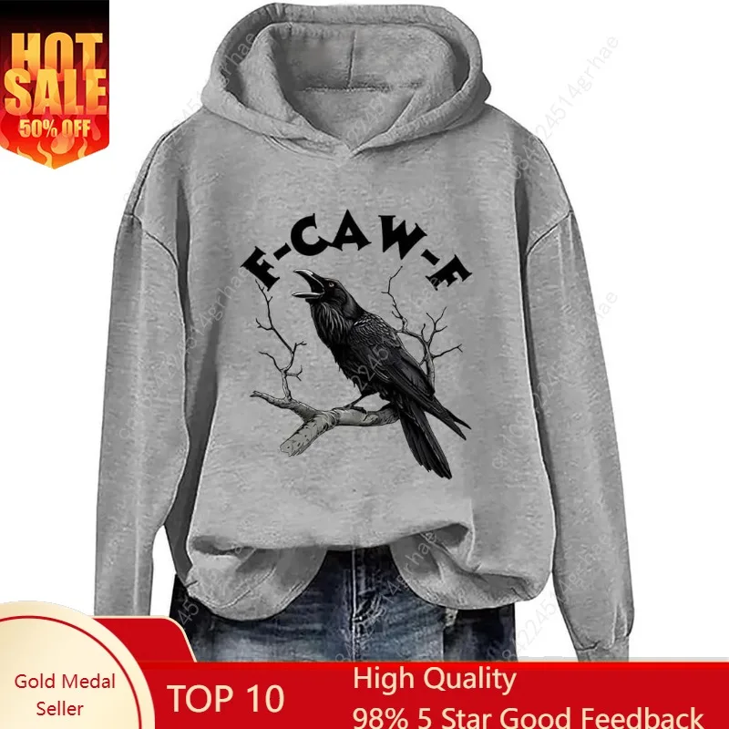 

Fcawf Hoodie, Crow Hoodie F Caw F Sweatshirt