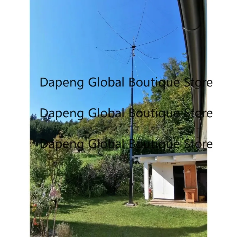 4 To 35 Meter Manual Telescopic Support Mast Tripod Base Portable Signal Equipment Supporting Tower