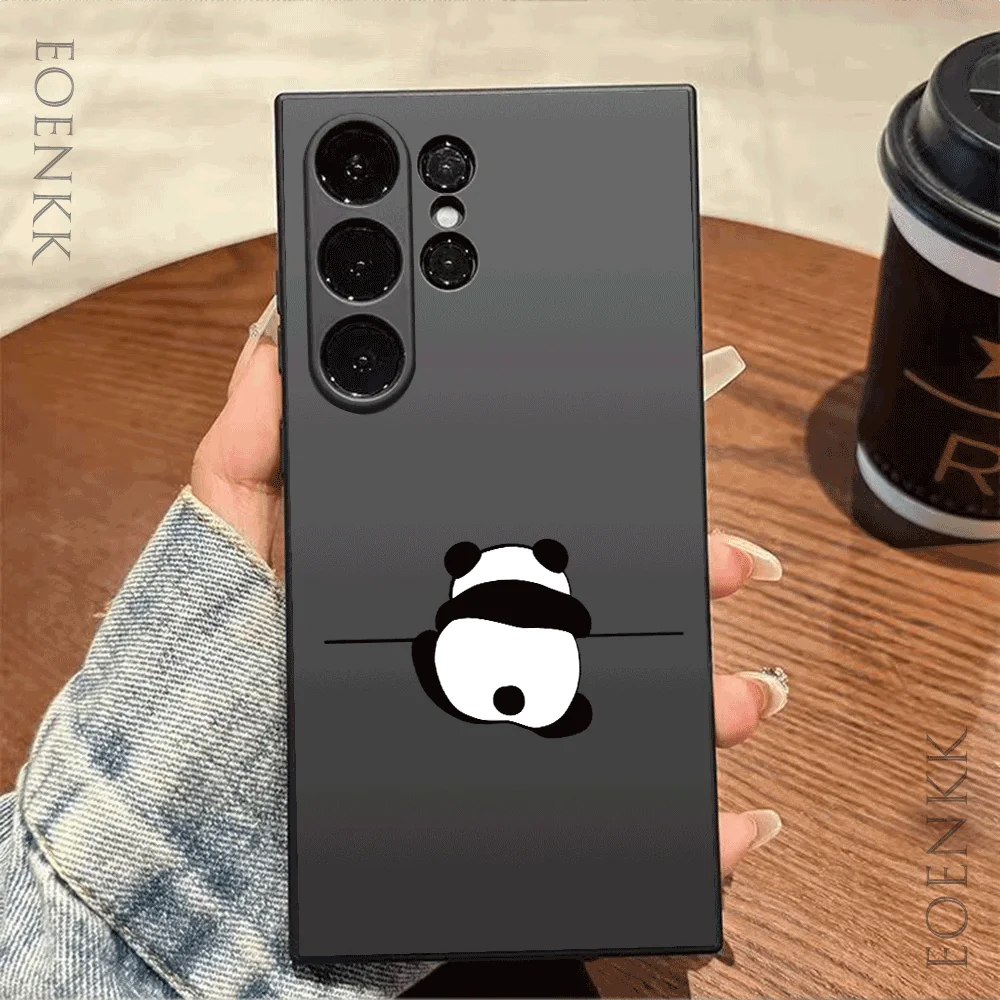 

Baby Panda Anti-Slip Shockproof Case for Samsung S24/S23/S22/S21/Note 20/10 Lite Silicone Cover, Anti-Fall, Slim Fashion Gift!