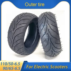 110/50-6.5 90/65-6.5 Outer Tire for 11 Inch Electric Scooter Bike City Road Street Widen Tires Good Quality Replacement Parts