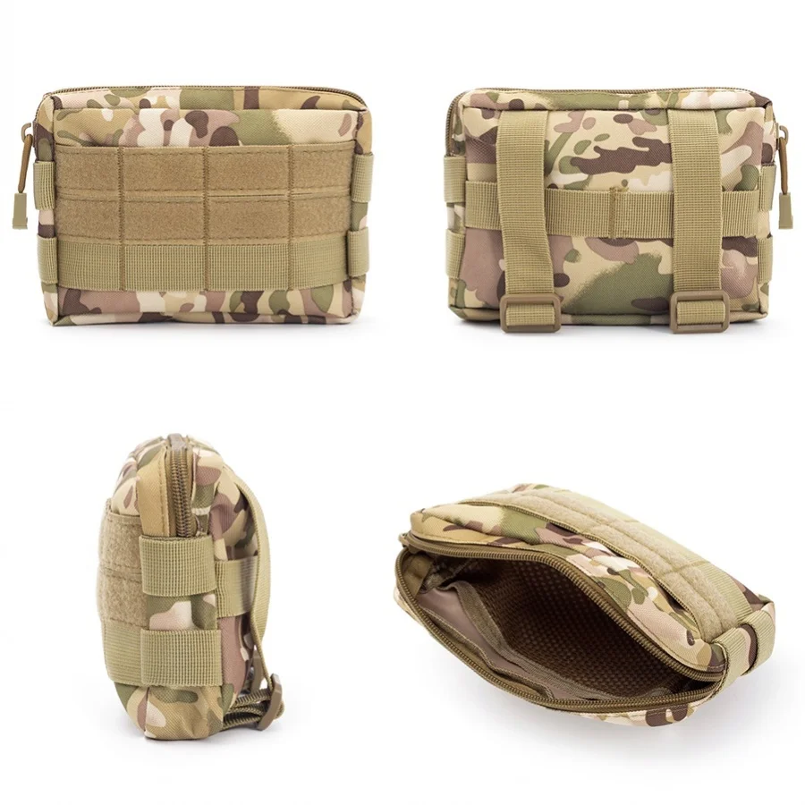 Molle EDC Tool Pouch Waist Pack Bag Phone Holder Outdoor Camping Hikig Hunting Accessories Bags