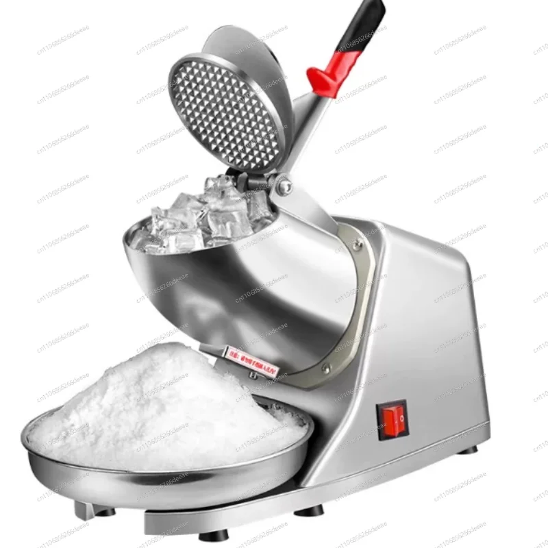 Ice Crusher Commercial Stall Household Small Ice Crusher Automatic Milk Tea Shop Slush Machine Shaved
