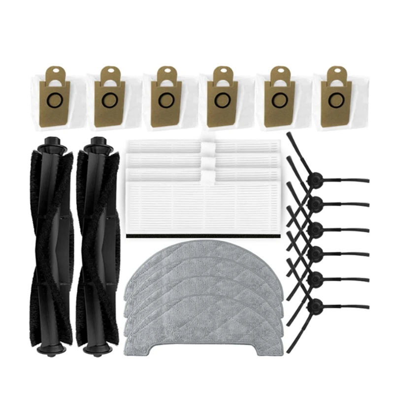 IMOU-ロボット掃除機キット,メインブラシ,回転エッジ,サイドブラシ,HEPAフィルター,ぼろきれ,ダストバッグ,l11