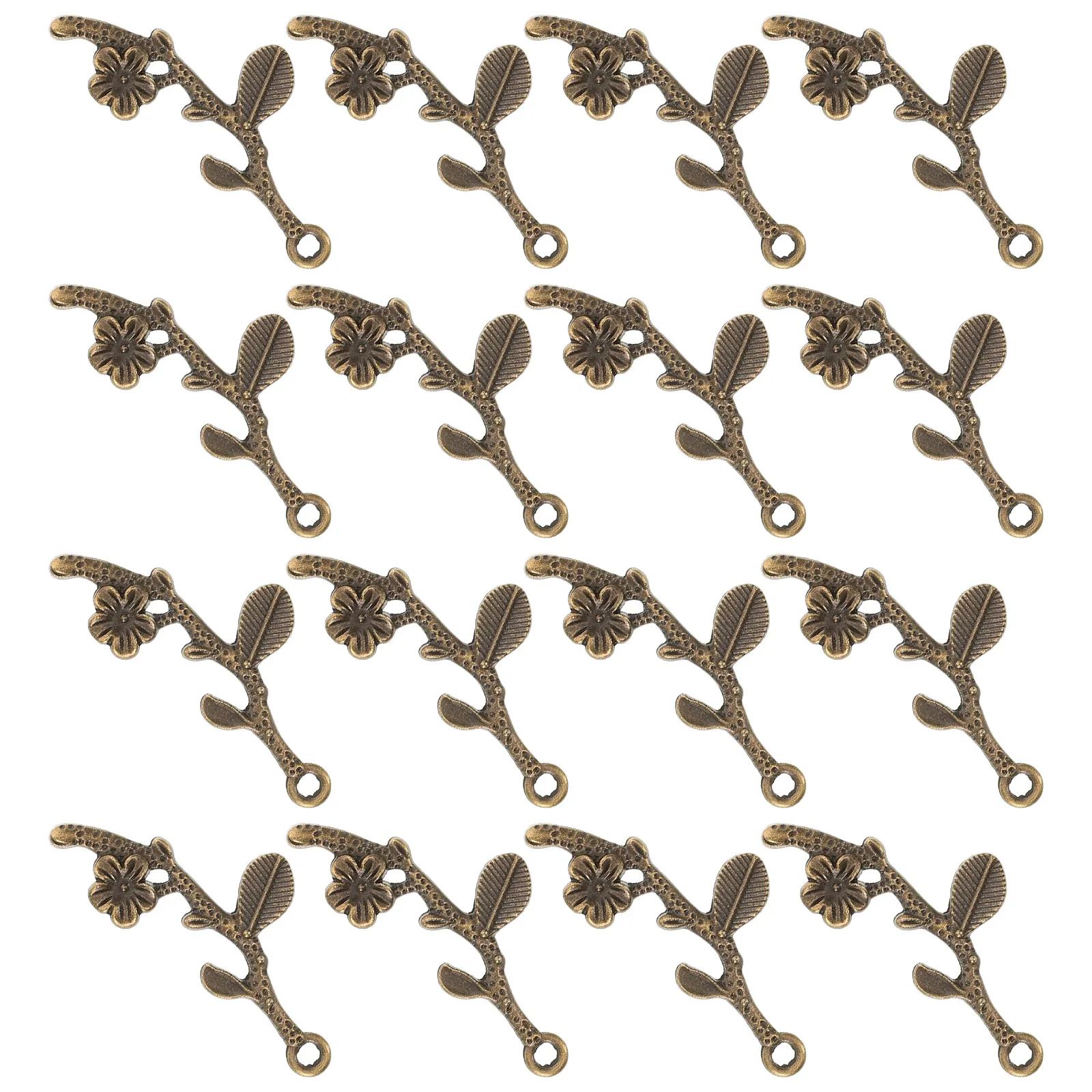 

50pcs Vintage Tree Branch Retro Metal Charms For Jewelry Making Diy Crafts Pendant Decoration Lightweight Branch Charms For