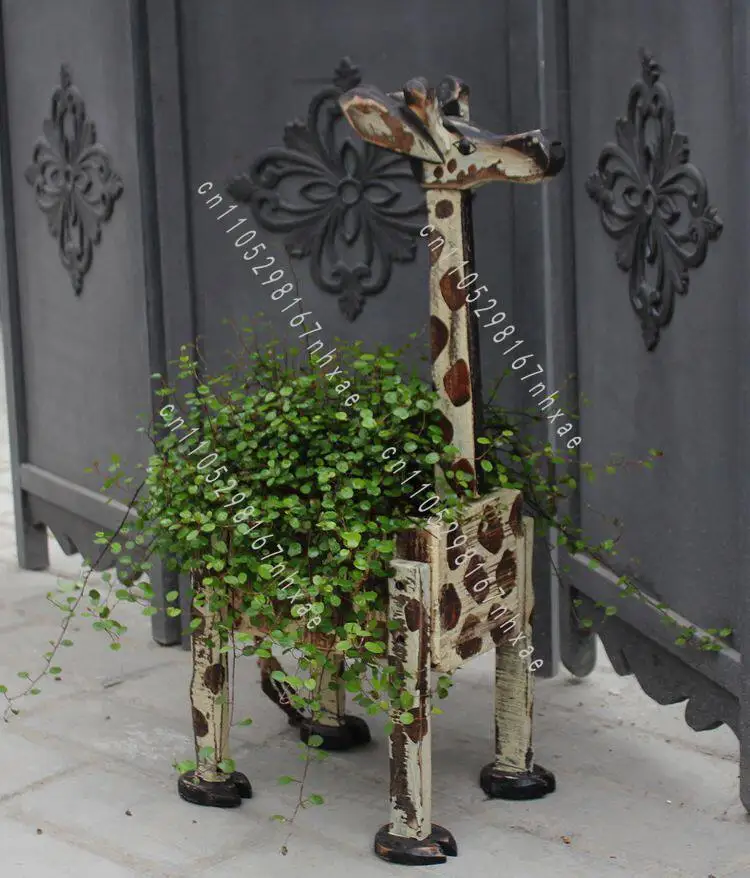 Pot Flower Shop Kindergarten Decorative Forest Flower Pot, Simple Assembly Is Required