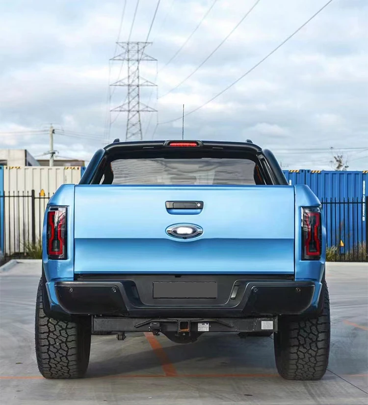 Car Front Bumper Facelift Wide Conversion Bodykit for Ford Ranger Upgrade F150 for Raptor 2012 2019