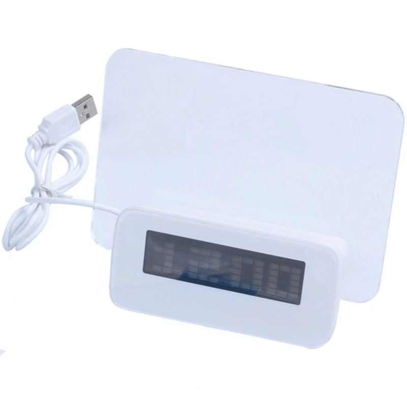 Message Block Message Board Alarm Clock Temperature Calendar Timer Blue Light