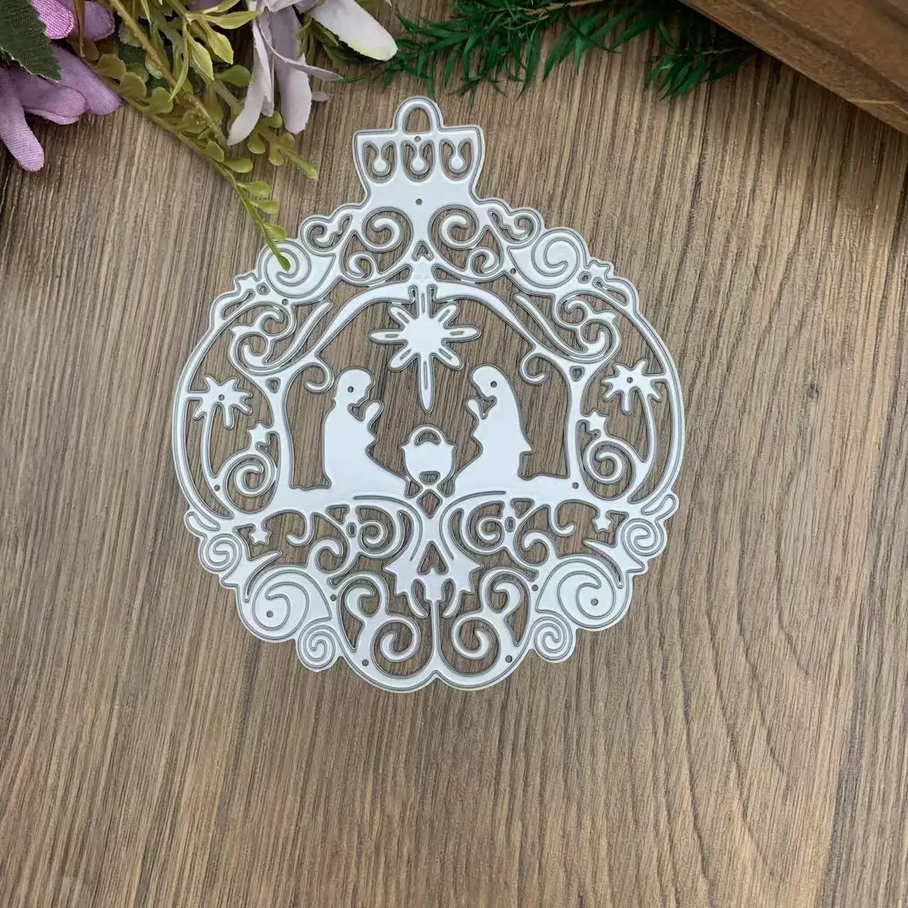 Christmas Nativity Scene Metal Cutting Dies DIY Card Making Scrapbooking Embossing Craft Die