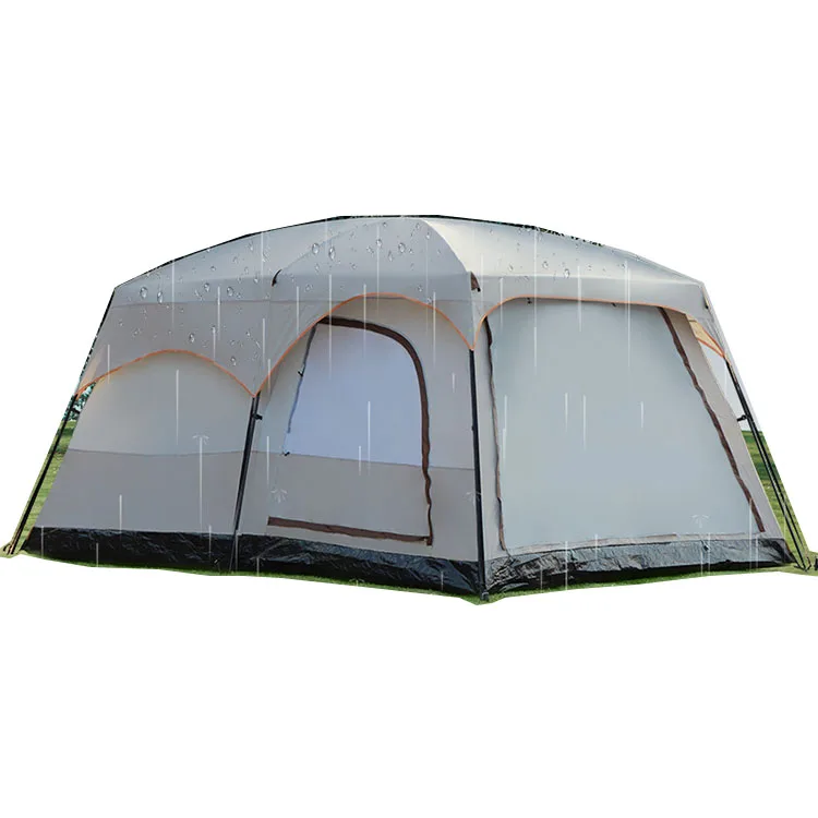 

Customized Camping Tents Outdoor Moisture-Proof Pad Pop up Large Inflatable Tent Portable Foldable Family Hiking Camping Tent