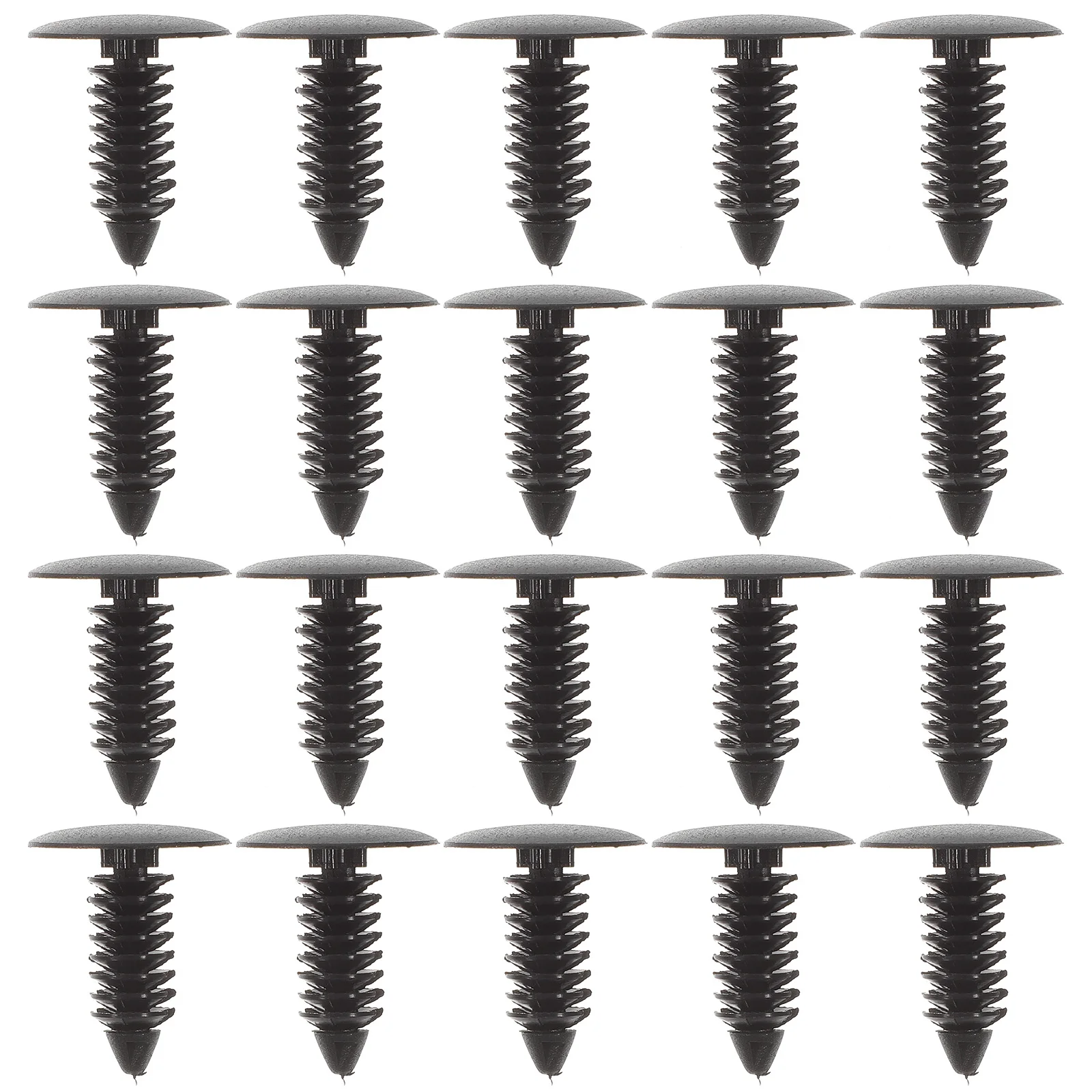 

100pcs Nylon Ceiling Fasteners Automotive Trim Plastic Retainer Pin Repair Door Push Bumper Screws