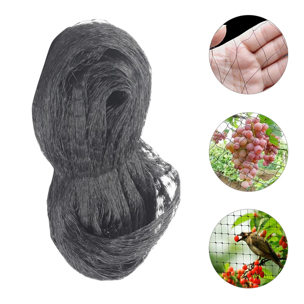 

Plastic Bird Netting Garden Protection Fruit Tree Mesh Black Vegetable Climbing Plants Animal Proof Poultry Netting Plant