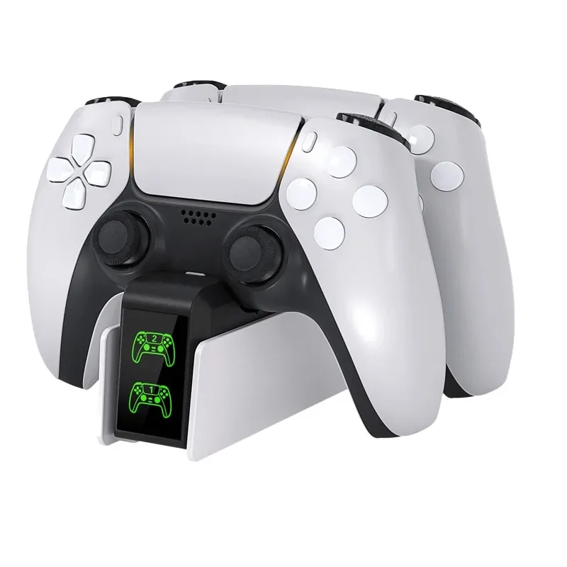 Voor PS5 Controller Oplader DualSense Laadstation Dual Charging Dock Oplader Stand voor PlayStation5 Draadloze Game Controller