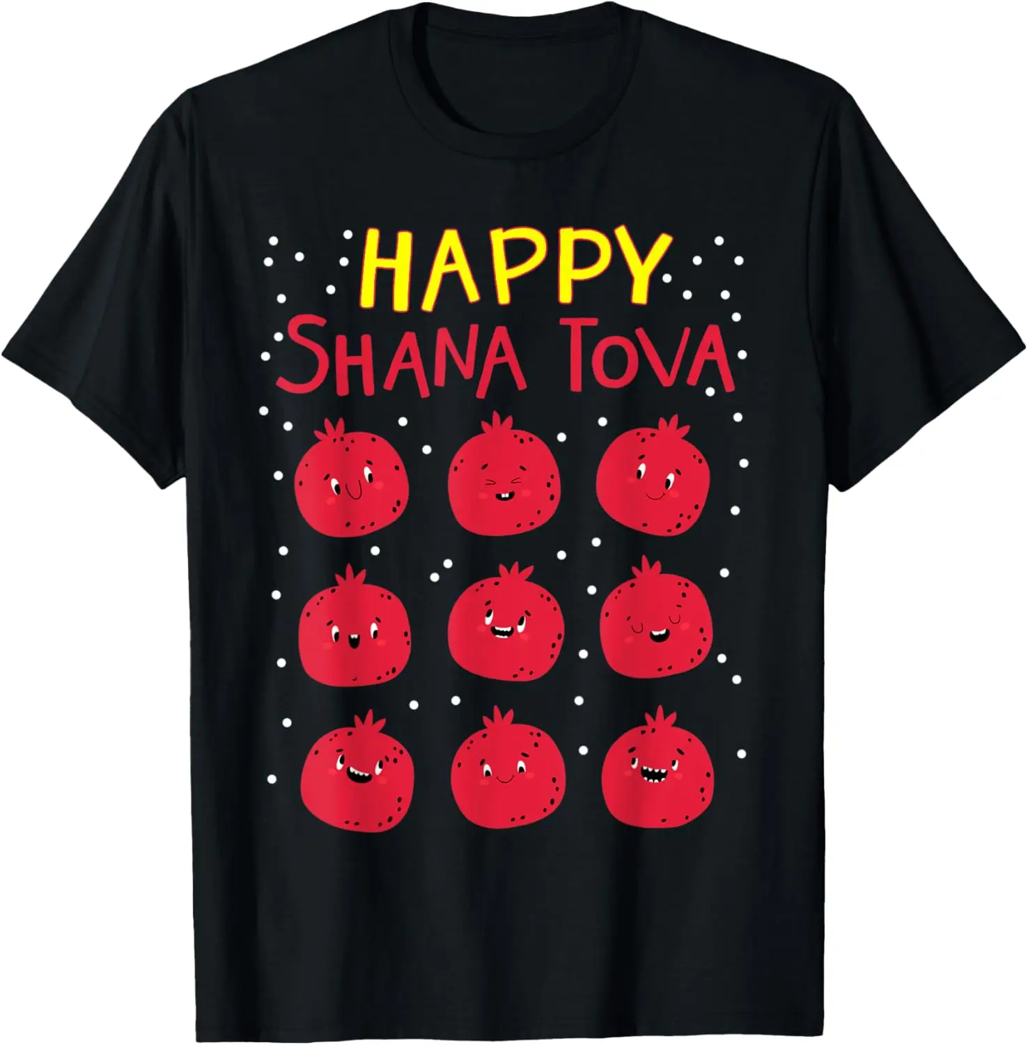 

Shana Tova Rosh Hashanah Funny pomegranates for kids T-Shirt