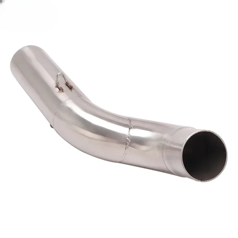 Slip On For TRIUMPH STREET TRIPLE 765 S R RS TRIPLE 765 2017 - 2024 Motorcycle Exhaust Escpae Moto Mid Link Pipe Connect 51mm