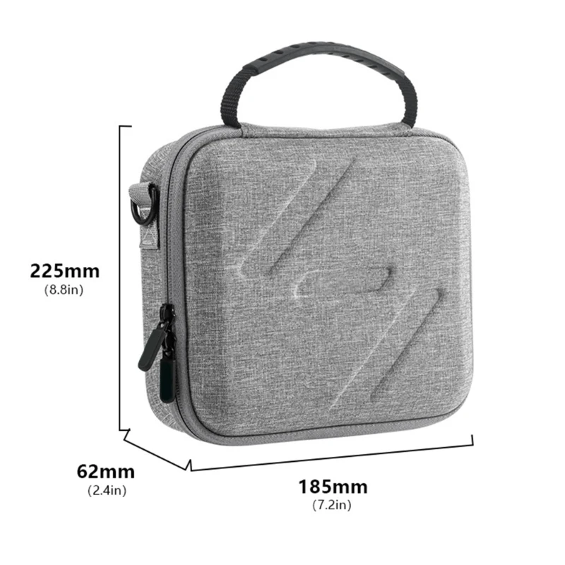 Estuche de transporte de viaje portátil para DJI OM 7/OM 7Pro, accesorios estabilizadores de mano, bolsa de viaje ligera con relleno suave