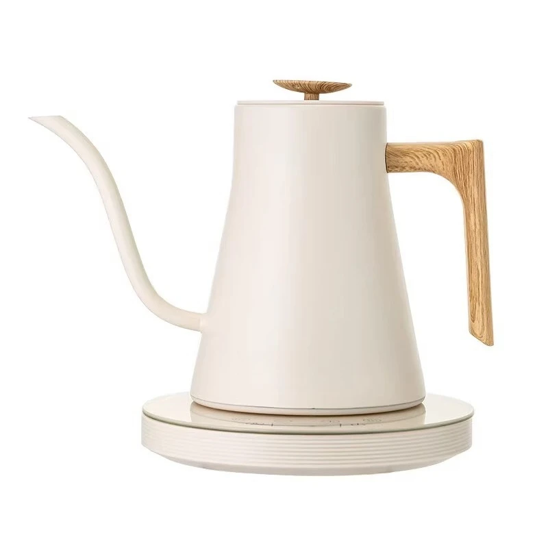 

Household fine mouthed hand brewed coffee pot stainless steel 0.6L hand brewed electric kettle 0.6L