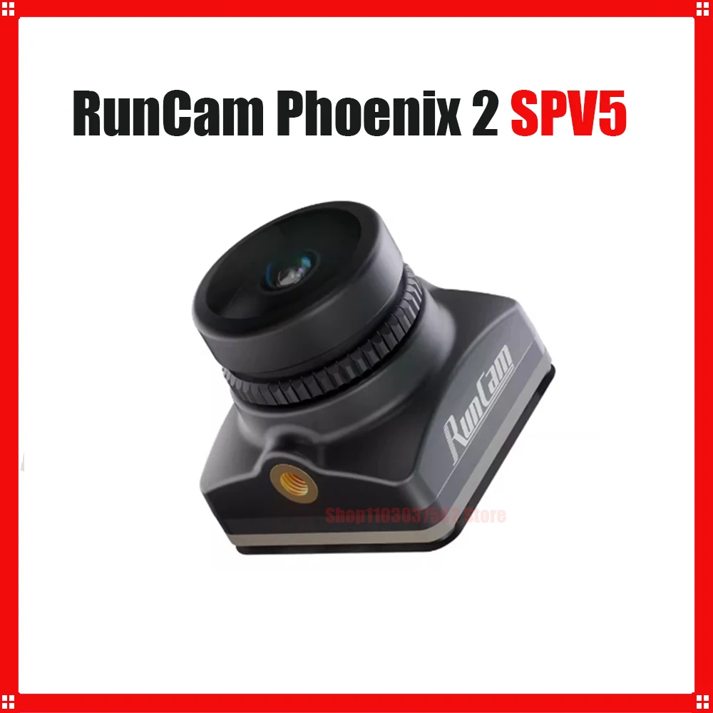 RunCam Phoenix 2 SP V5 caméra DC 5-36V rapport d'écran 4:3/16:9 7.5g rétro-éclairage pour Drones de course RC FPV quadrirotor