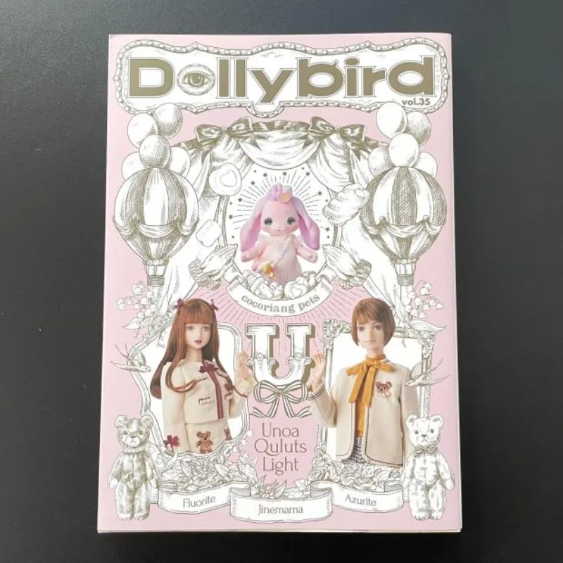 Dollybird Vol.35 Sewing Book Animal Dolls 27cm BJD Clothes & Accessories Sewing Patterns Clothes Making Tutorial