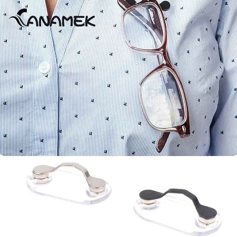 

Magnetic Hang Eyeglass Holder Pin Brooches Fashion Multi-function Portable Clothes Clip Buckle Magnet Glasses Headset Line Clips