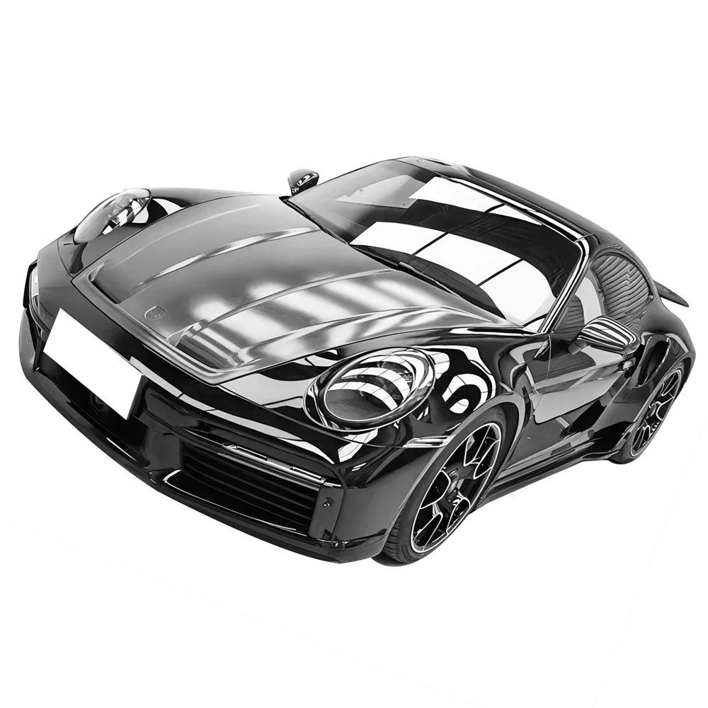For  911 992 Carrera Turbo 19-23 to TS Style Front Bumper Rear Lip Side Skirts Spoiler Full Dry Carbon Fiber Body Kit
