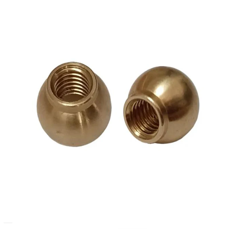 

Customized Brass Thread Hole Ball CNC Turning Machining