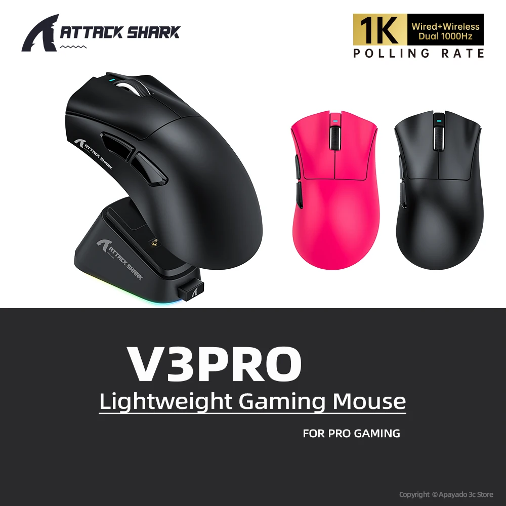 Attack Shark V3 Pro…