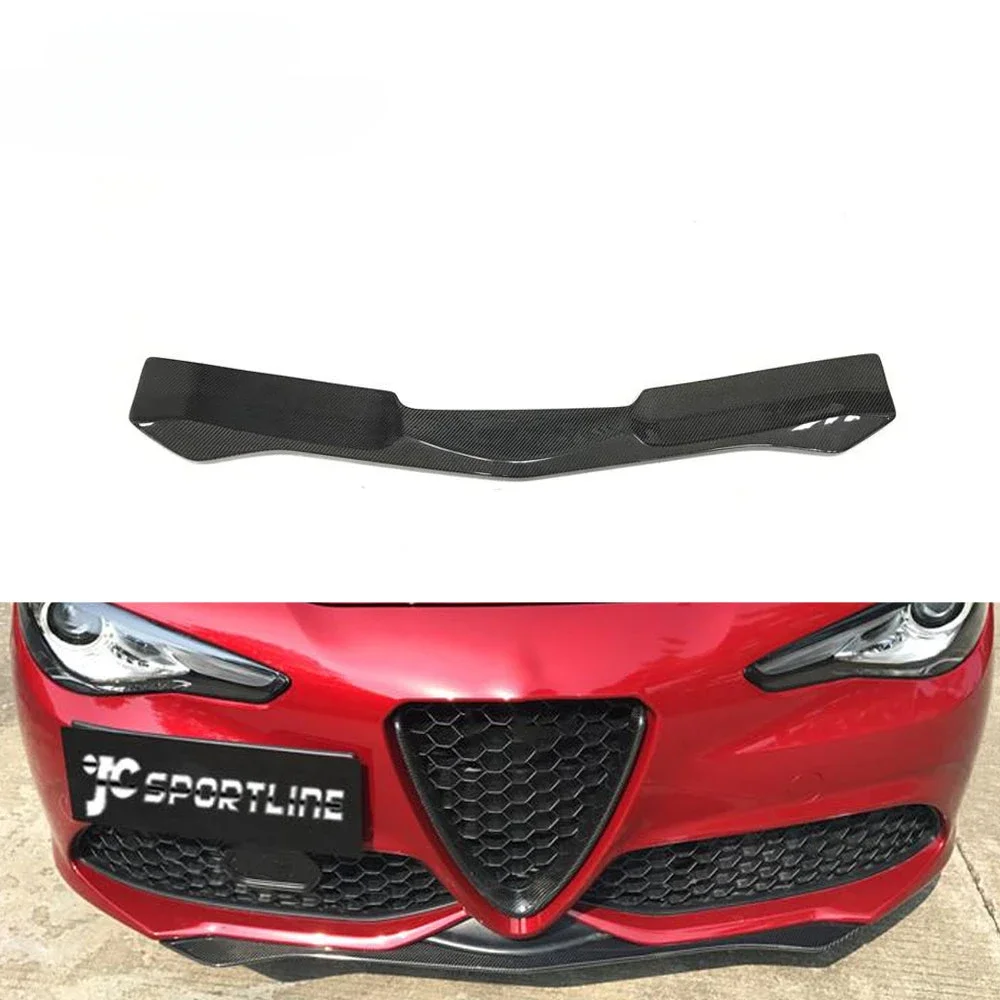 

Передний бампер из углеродного волокна подходит для Alfa Romeo Giulia Sport Sedan 2016-2020