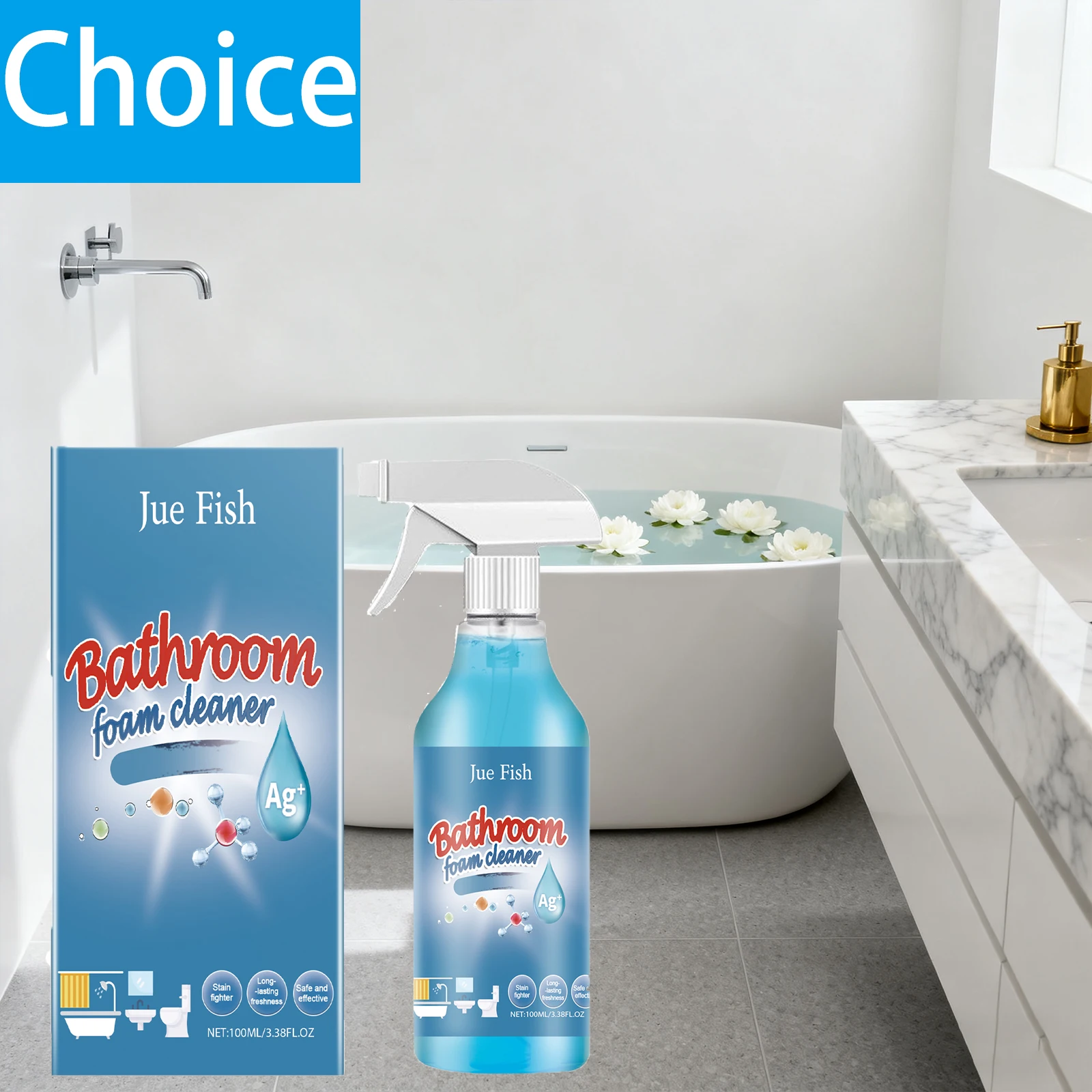 Bathroom Foam Clean… - image