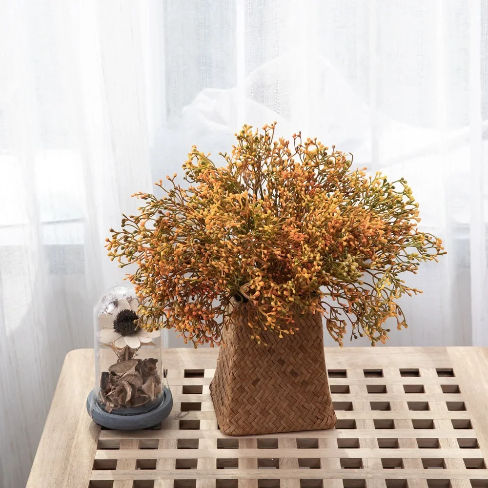 Artificial Gypsophila Bouquet INS Wind Simulation Flowers Home Decoration Wedding Home Decor Flower Bouquet Centro De Mesa