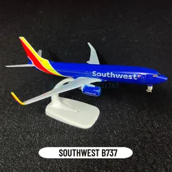 Southwest Aircraft Model 1:250 Airbus Boeing Aviao Scale Diecast Miniature A350 A380 B777 B787 Aviation Kid Xmas Gift Toy