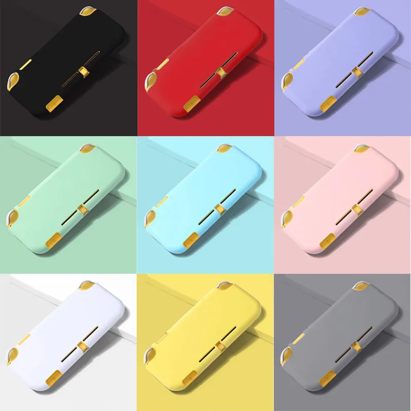 Przezroczyste etui ochronne TPU Half Pack Soft Shell dla Nintendo Switch lite Shiny Soft Shell Antypoślizgowa osłona gamepada Skin Case