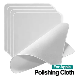 1/5/10PCS Double Suede Polishing Cloth Screen Cleaner Wiper for MacBook Screen iPad iPhone Apple Watch Display Cleaning Supplies