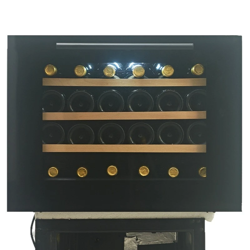 

Household embedded constant temperature wine cabinet Dining bar 24 red wine Baijiu cabinet Open constant temperature
