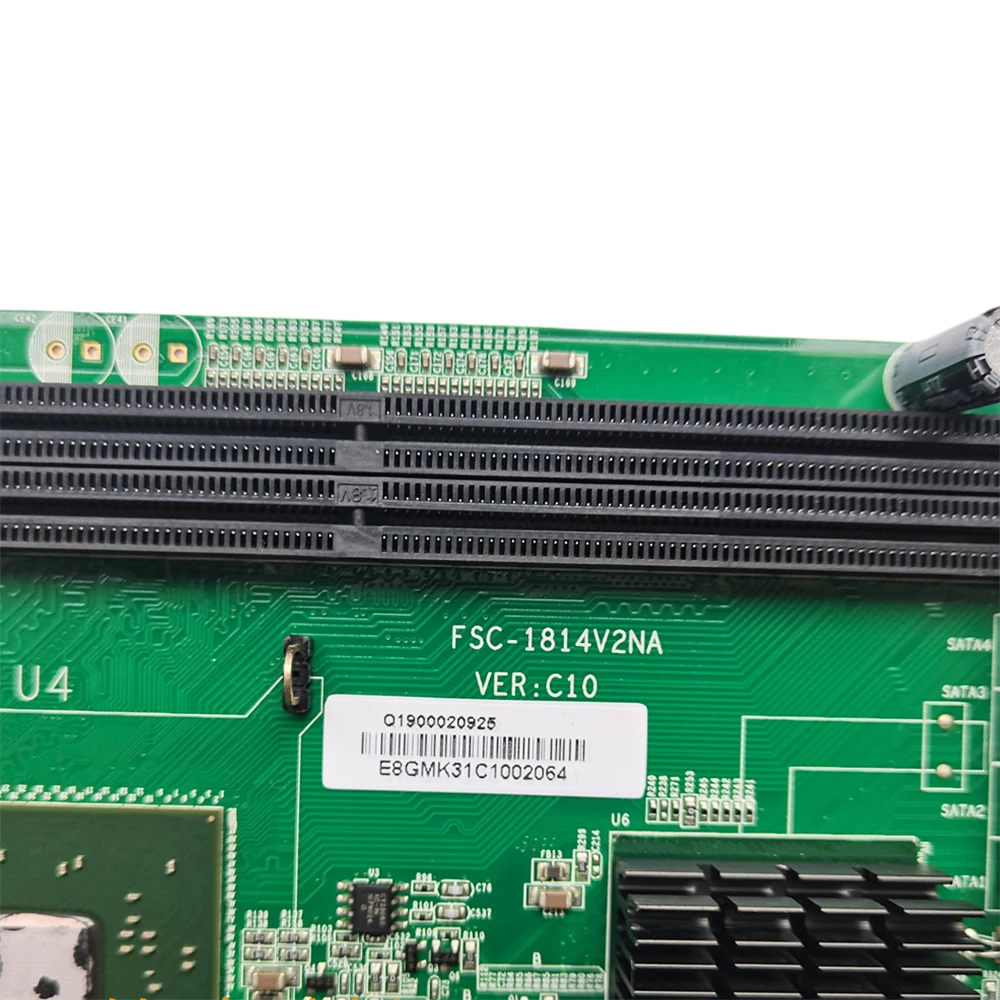 อุตสาหกรรมเมนบอร์ดการ์ดยาวสําหรับ EVOC FSC-1814V2NA VER: C00 C10 ทดสอบคุณภาพดี