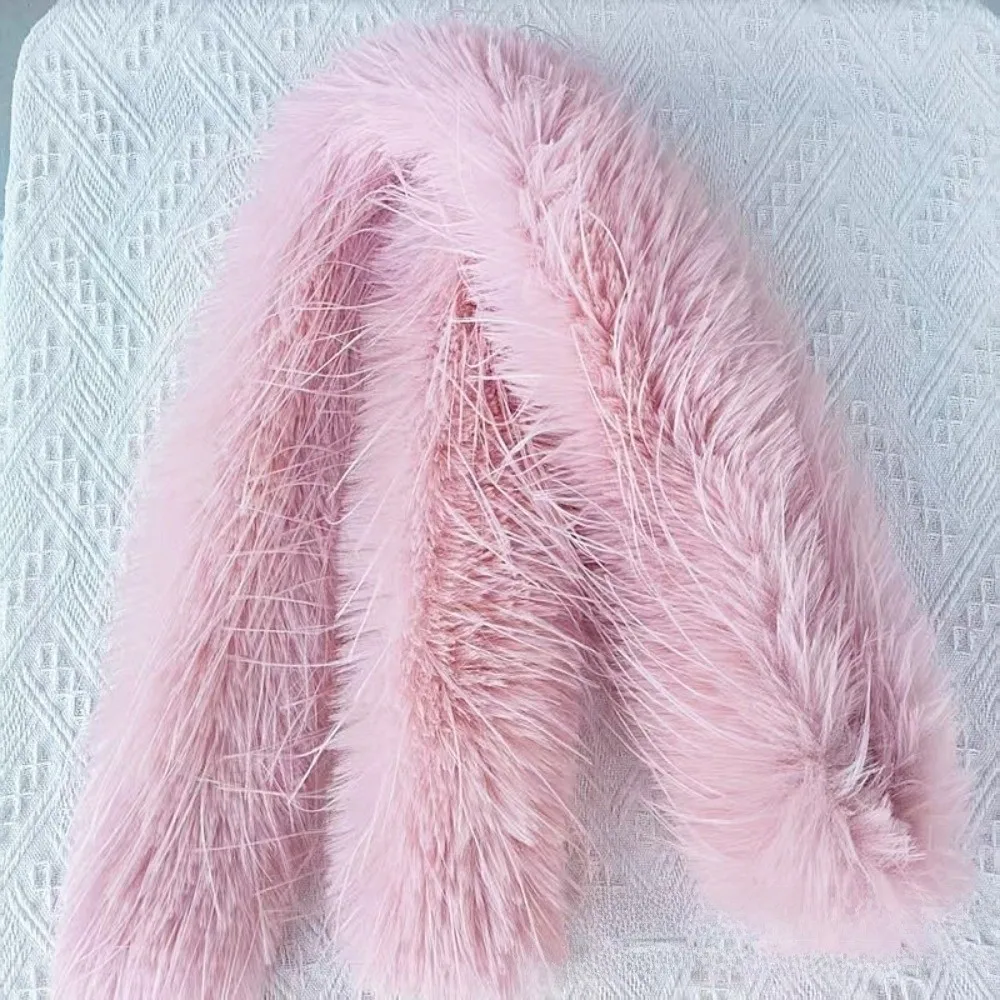 

Fashion Faux Fur Women Scarf Winter Warm Fluffy Shawl Wrap Windproof Long Neck Cover