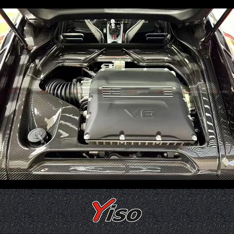 Suitable for LOTUS emira Emira 2.0 3.5T engine Dry carbon fiber shells side covers Left Modified right cover replacement type