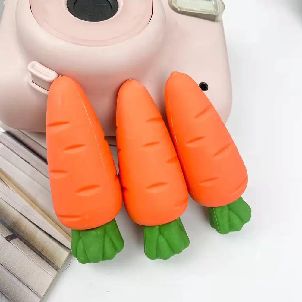 

Набор из 3 мини-ластиков в форме фруктов: милые, креативные, многофункциональные, удобные для школы и творчества