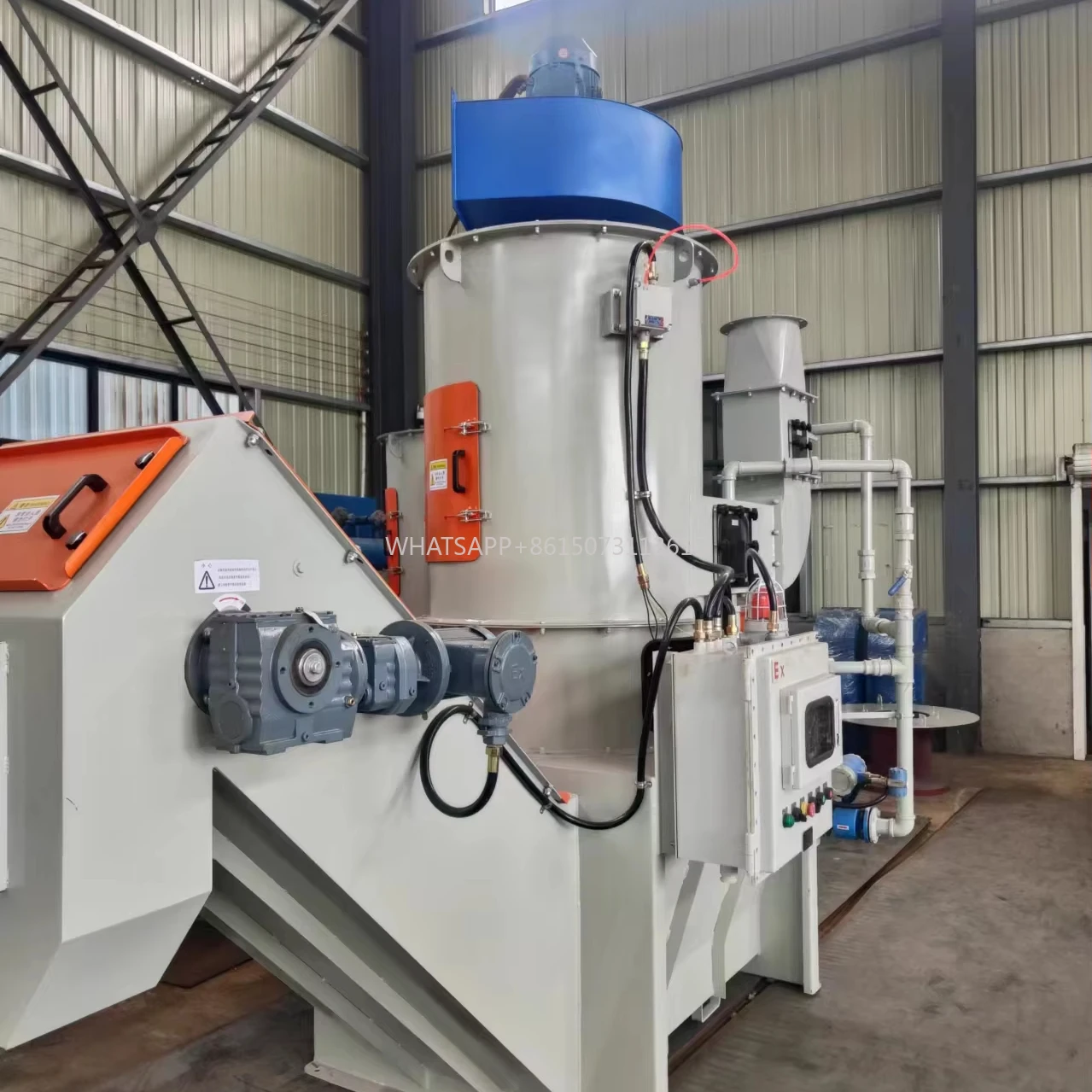 Collettore di polveri d'acqua Attrezzatura industriale efficiente per la rimozione della polvere