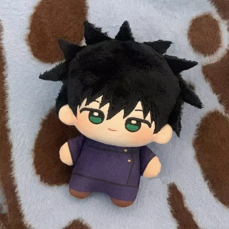 

10cm JJK Fushiguro Megumi Plush Doll Anime Mini Megumi Fushiguro Stuffed Doll Body Keychain Toys Fan Kids XMAS Birthday Gift