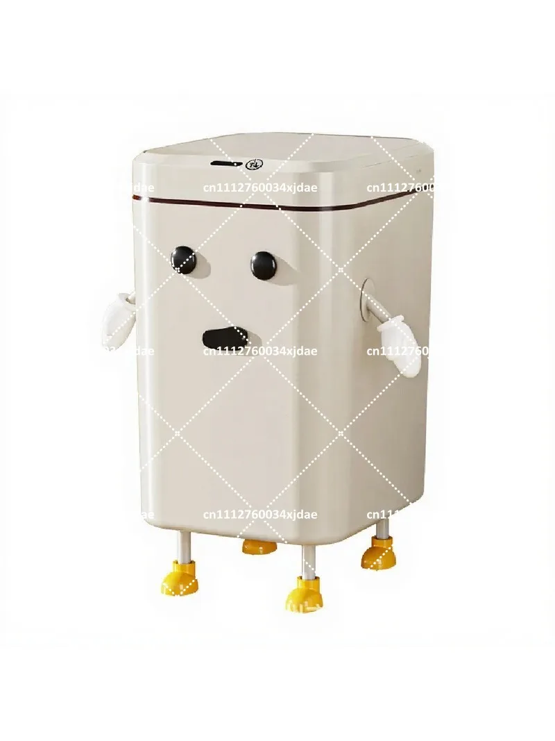 Smart Sensor Trash Can for Home, Large Capacity Touchless Garbage Bin for Kitchen, Bathroom, Bedroom, Living Room