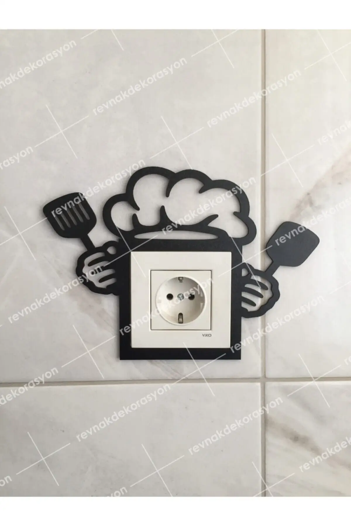 Kitchen Socket Frame Product Size 23x16 Cm. Product 3mm Thick Wood MDF material.