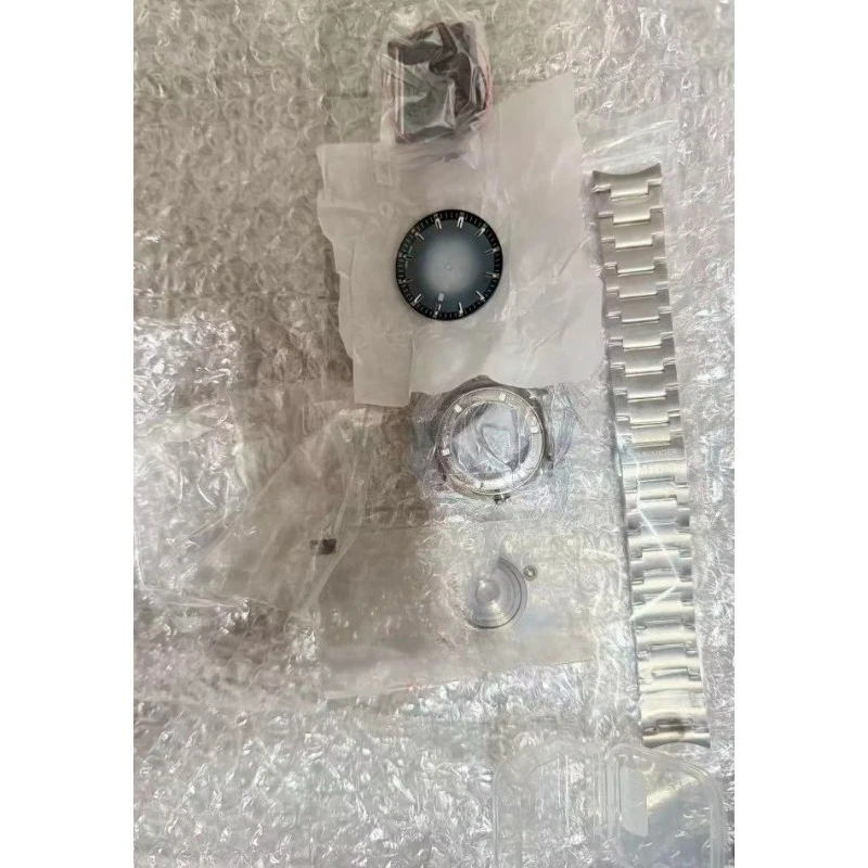 For 2824 2130 Movement Watch Case Full Accessories with Sapphire Crystal