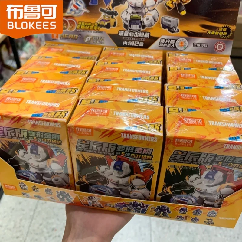 

Лидер продаж, трансформеры Blokees, версия Defender 5, Galvatron Jetfire, Optimus Prime, отражатель в сборе, модель игрушки, слепая коробка, подарки