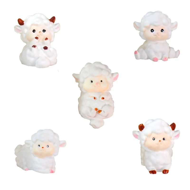 2024 New Little-Sheep Green Bean Cake Sugar Cake Mold Fondant Cake Food Grade Silicone Mould Baking Tools Chocolate Fondant Mold