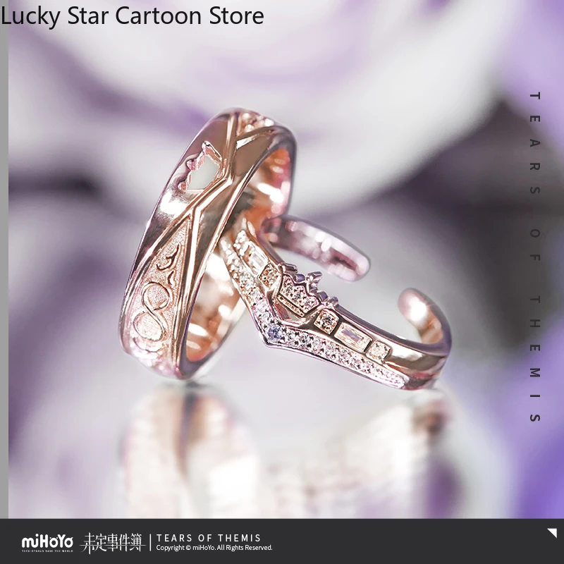 

Official MiHoYo Presale Sunsyea Tears of Themis Cosplay Infinito & Infinita Ring Marius Von Hagen Accessory Game Anime Gift