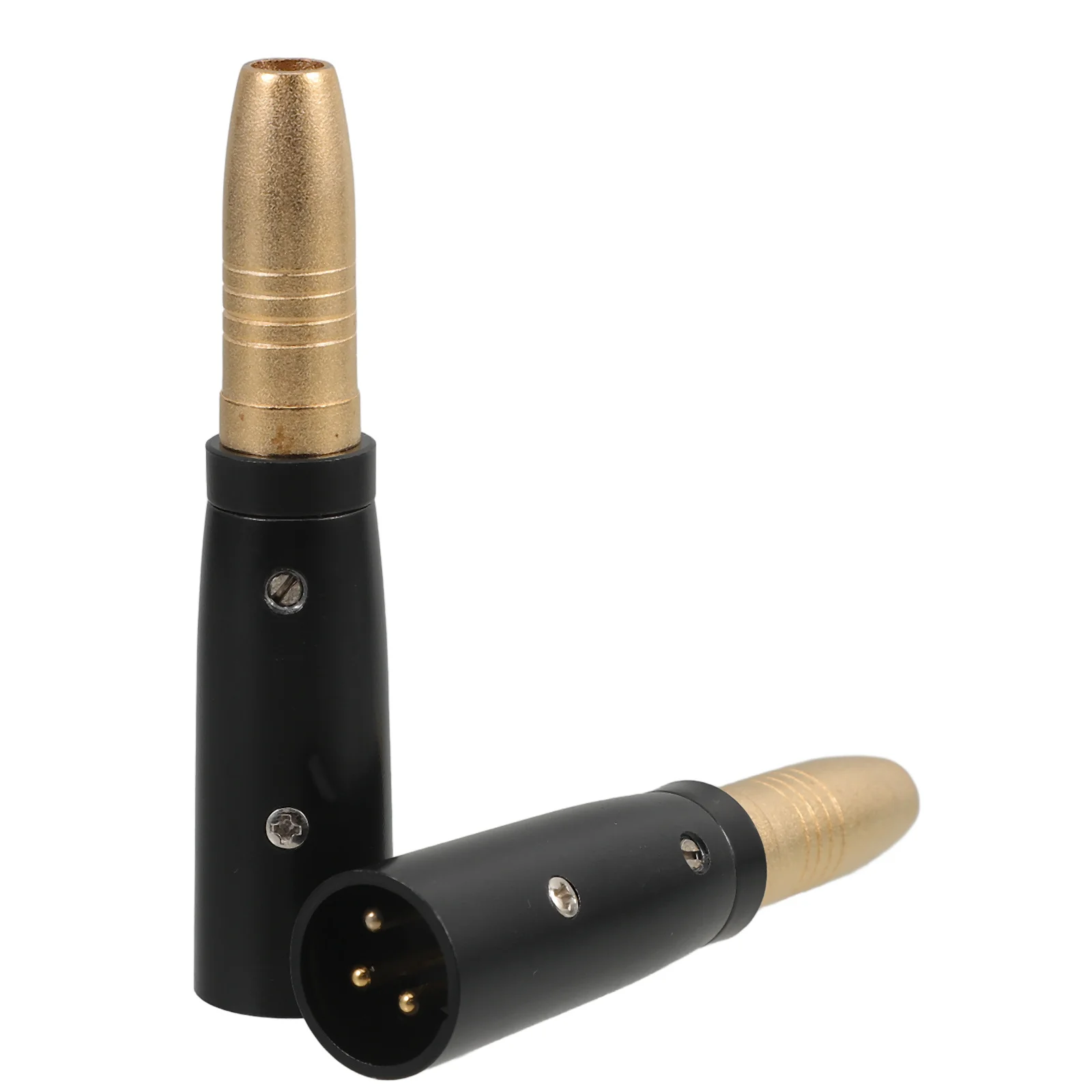 

2Pcs Audio Converter Trs Female to Xlr 3-Pin Female Adapter Coupler for Microphone Jack Signal Transmission Trs to Xlr Adapter